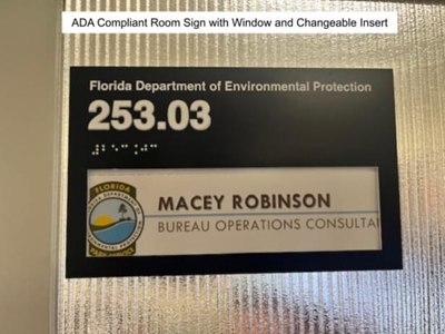 ADA Signs Photo